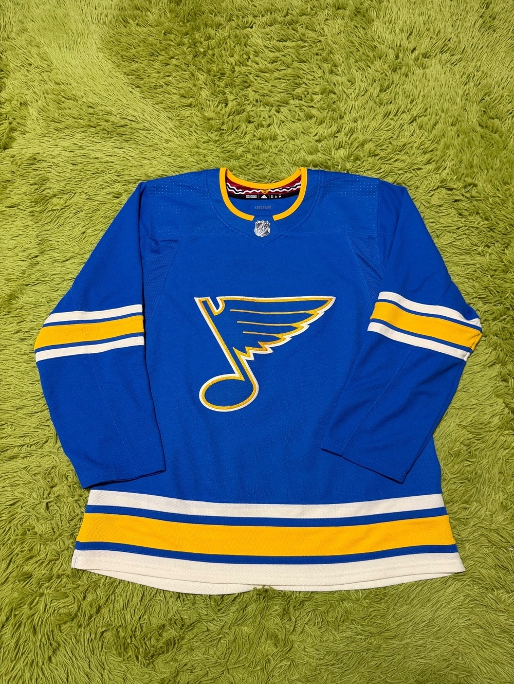 Adidas NHL St. Louis Blues Authentic Alternate Jersey Size 54
